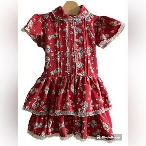 Vintage Handmade Teddy Bears dress